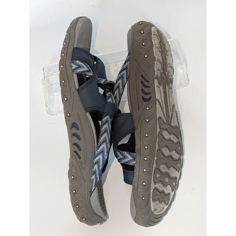 Skechers Women's Size 8 Navy Blue Sport Sandals Strappy Outdoor Comfort